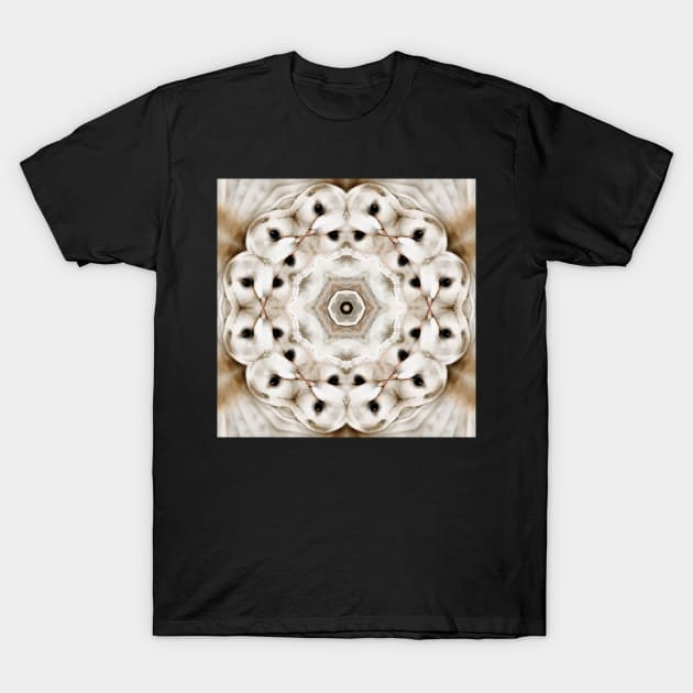 Owldala Kaleidoscope Pattern (Seamless) 1 T-Shirt by Swabcraft